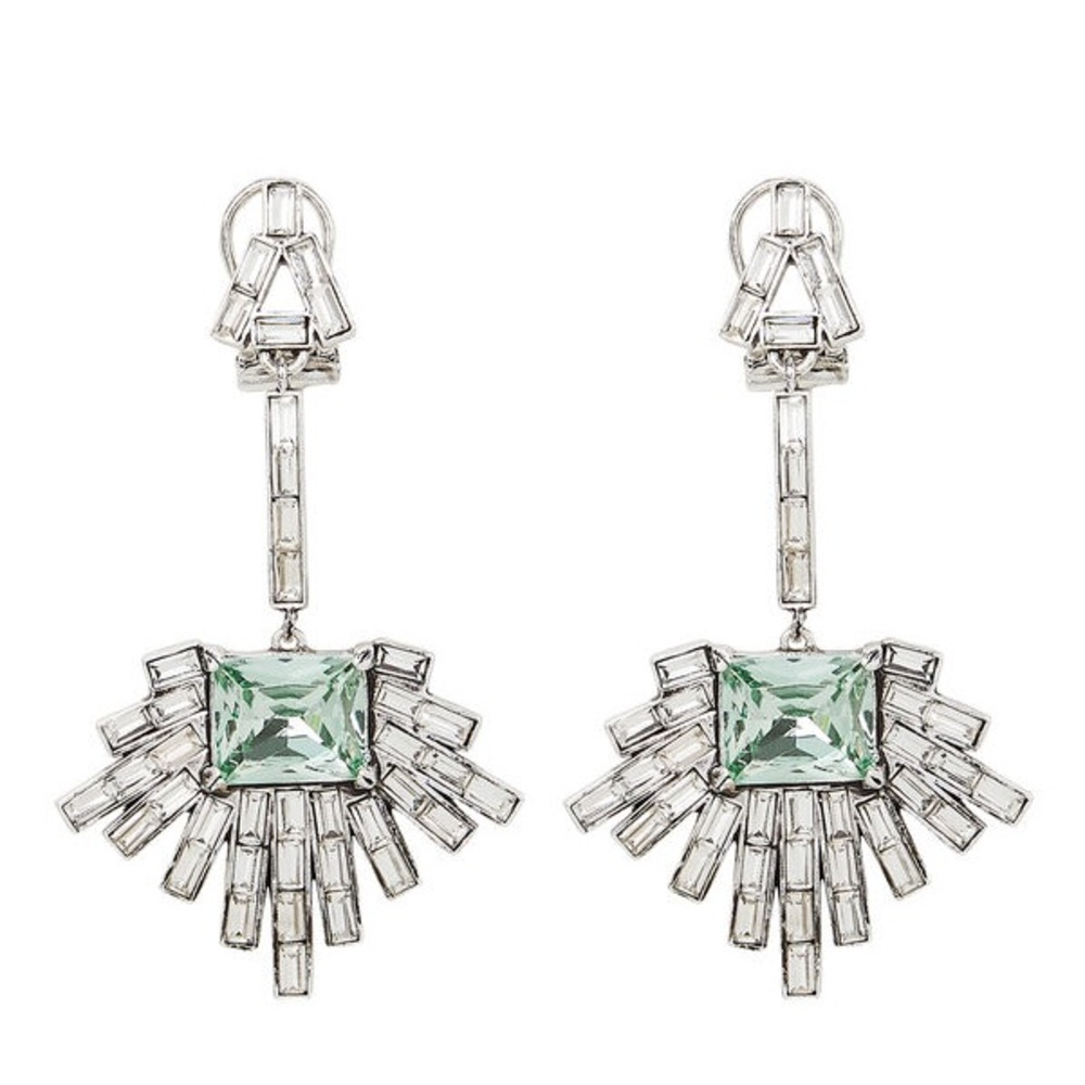 Lulu Frost Astra Crystal Drop Earrings